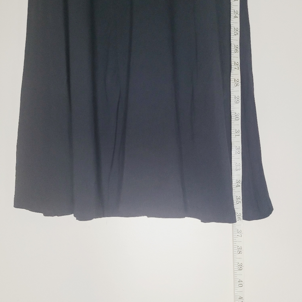 Old Navy Tank Dress Shift Black Women's Medium Black Mini Sleeveless Casual Dark - Picture 6 of 9